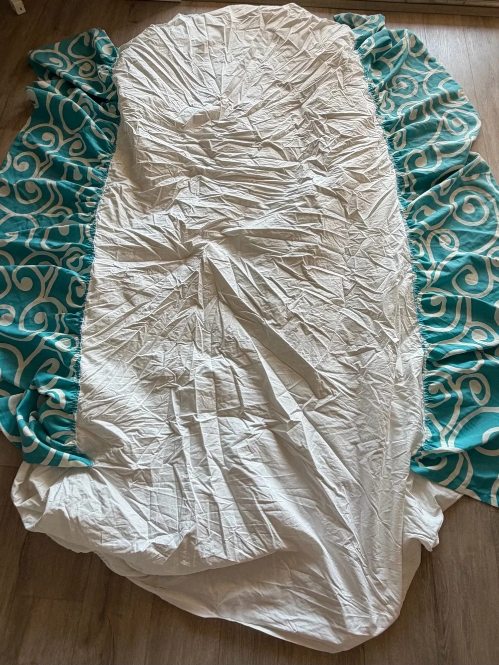 Custom Handmade Ralph Lauren Queen Bedskirt - 15